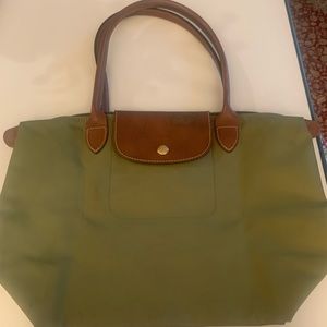 Le Pliage by Longchamp small olive purse